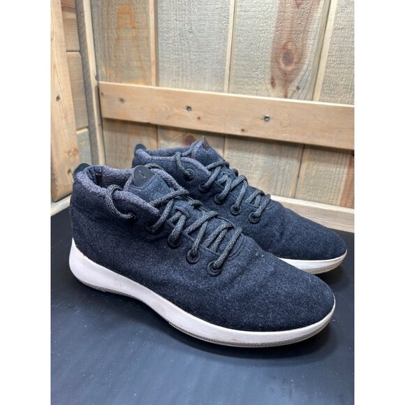Allbirds Mens Wool Runner-Up Mizzles Sneaker Gray Size 10 - Picture 1 of 9